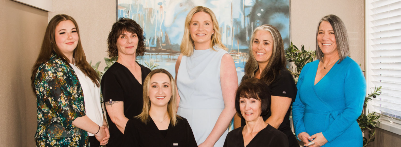 Dr. Andrea Jordan and staff