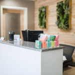 reception desk